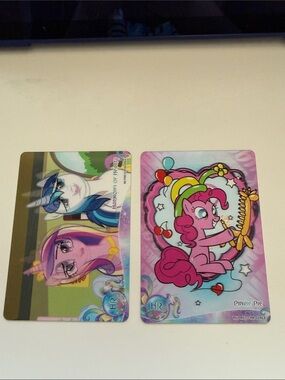 My Little Pony Pinkie Pie Card - Pink, Yellow, Blue
